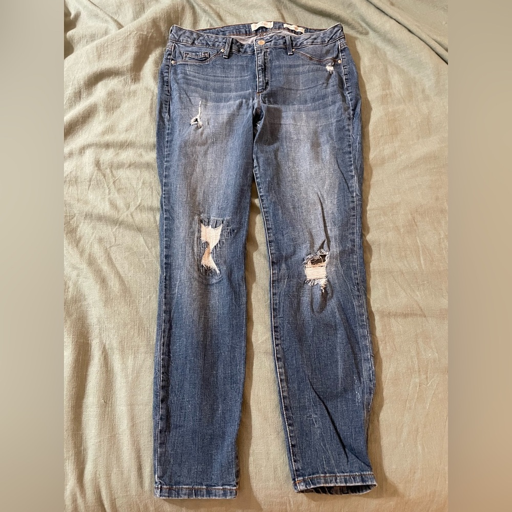 Jessica Simpson distressed womens jeans